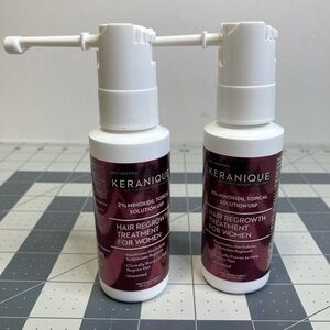 2-Keranique Hair Regrowth Treatment 2% Minoxidil Exp. 03/2021